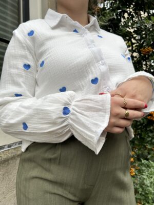 Blouse Hartjes